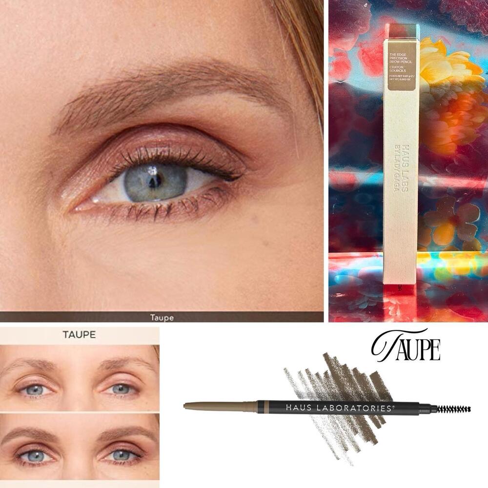 HAUS LABS Taupe The Edge Precision Eyebrow Pencil